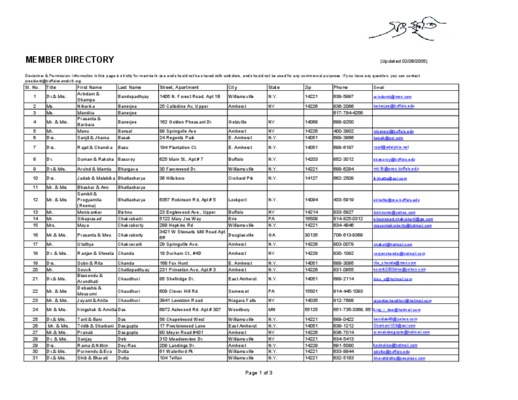 2012 member directory Book