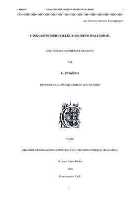 merveilleux secrets Book