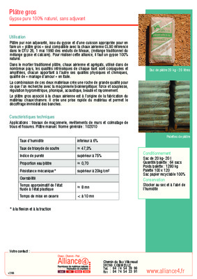 platre gros lafarge Book