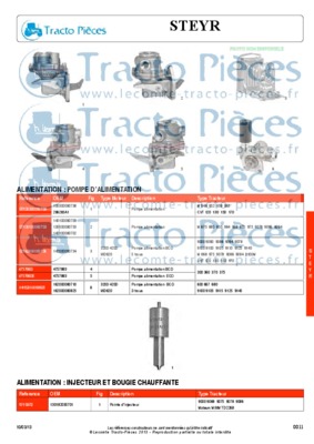 injecteurs pompes Book