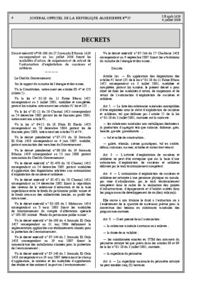 decrets republique algerienne 1998 Book