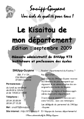 changement de departement snuipp 66 Book
