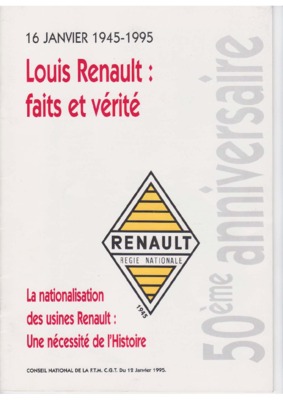 bulletin des usines renault Book