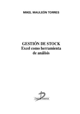 application excel sur la gestion du stock Book