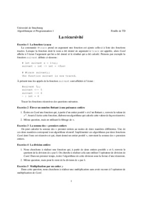 recursivite bac info Book