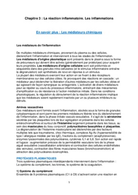les inflammations Book