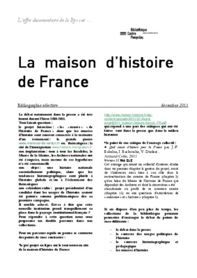 histoire d_une maison Book