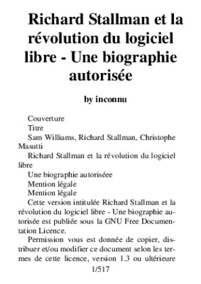 stallman Book