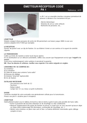 emetteur a code Book