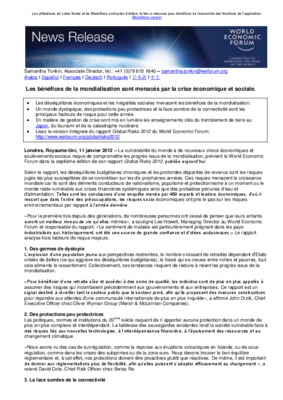 les menaces de la mondialisation Book