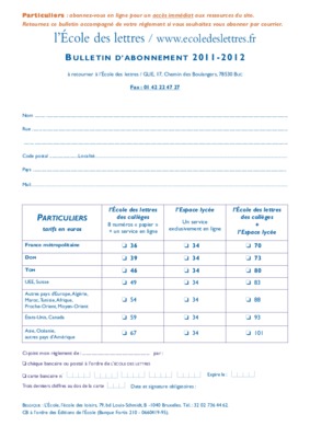 sequences ecole des lettres Book