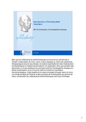 homeopathie mitochondriale Book