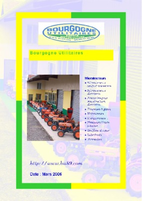 bennette pour micro tracteur Book