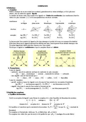 les complexes chimique Book