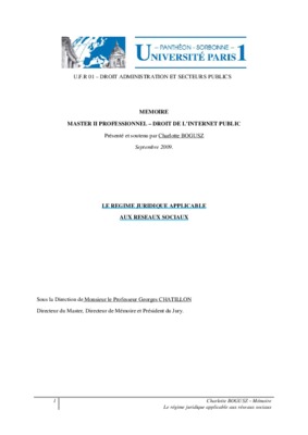 memoire master pro en droit Book