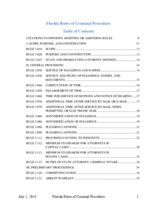 criminal procedure law Book