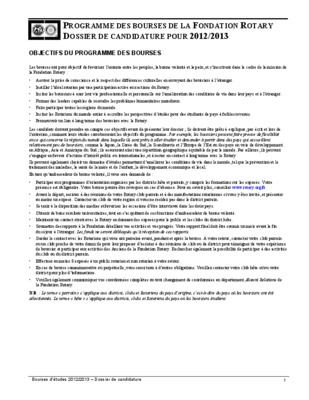 bourses d_etudes de la fondation raoul Book