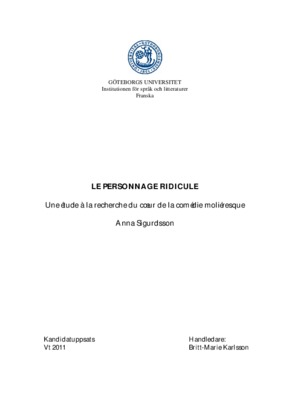 molieresque Book