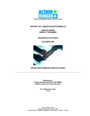 enquete nutritionnelle Book