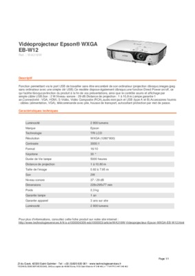 user guide videoprojecteur epson Book