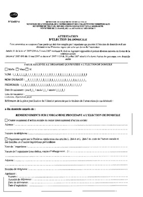 modele de lettre election domicile Book