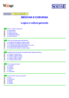 graduatorie ammissione medicina e chirurgia aa 2006 2007 Book