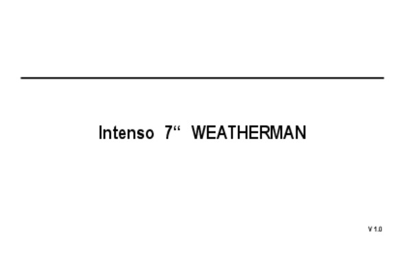 weatherman Book