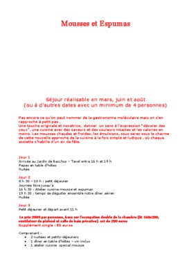 mousses et espumas Book