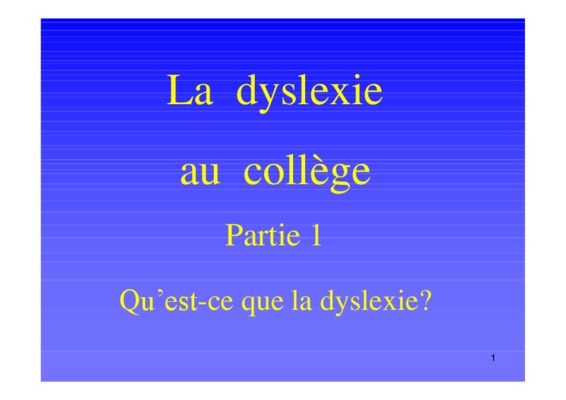 dyslexie visuelle Book