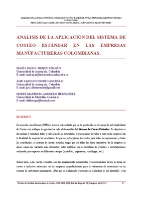 costeo abc contreras Book