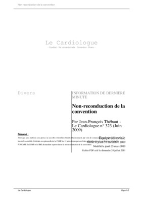 non reconduction Book