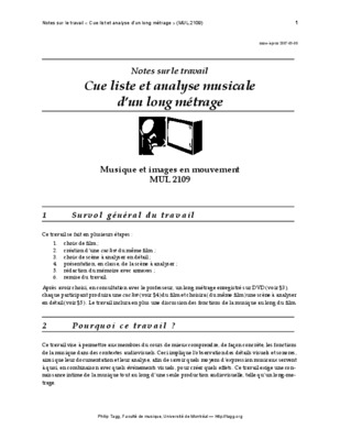 long metrage Book