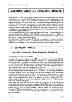 these la remuneration des dirigeants Book