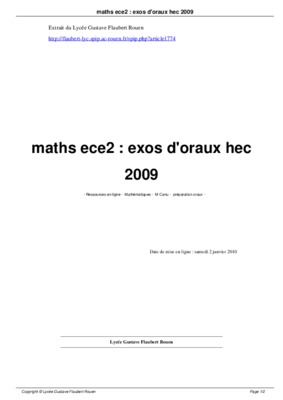 exos de maths terminal l Book