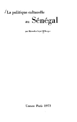 ong au senegal qui financent les etudes Book