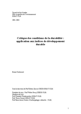 developpement et application des indices de stabilite Book