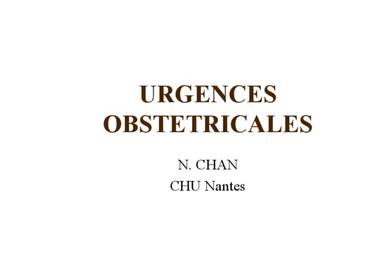 pec urgences obstetricales pdf Book