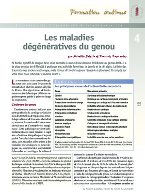 maladies degeneratives Book