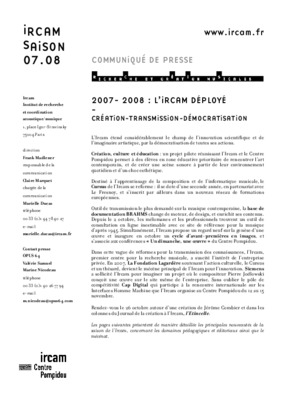 ircam Book