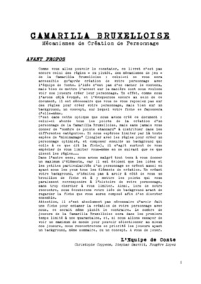 camarilla Book