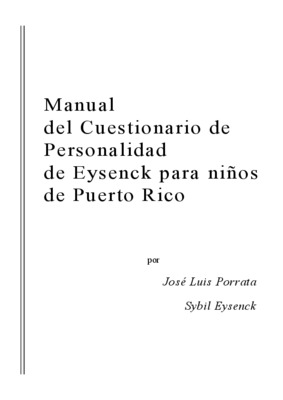 cuestionario perfil de personalidad 16 Book