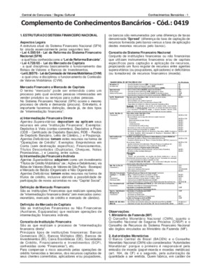 conhecimentos bancarios Book