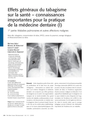 les effets du tabagisme Book