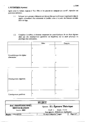 sujet bac pro auto 0306 mv st 12 Book