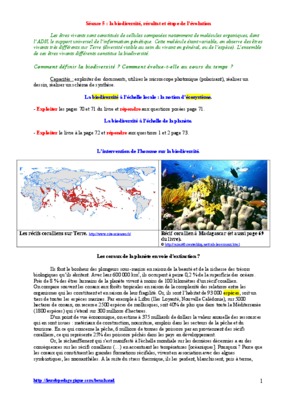 ds biodiversite resultat et etapes de l_evolution Book
