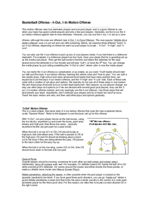 dribble drive motion offense Book