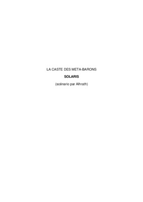 la caste des meta barons Book