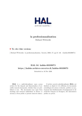 wittorski competences Book