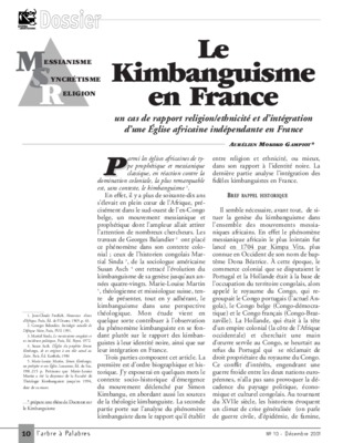 kimbanguisme Book