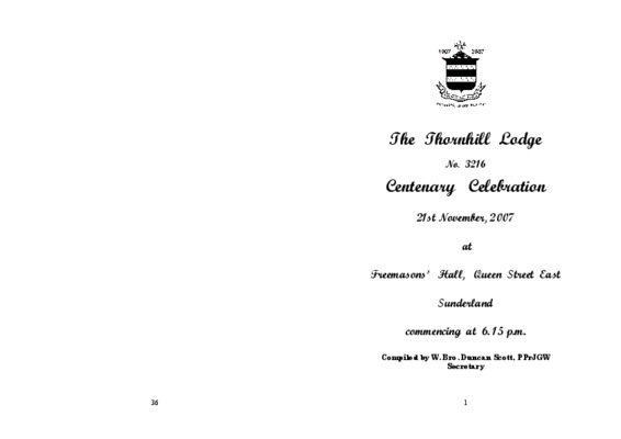 thornhill Book